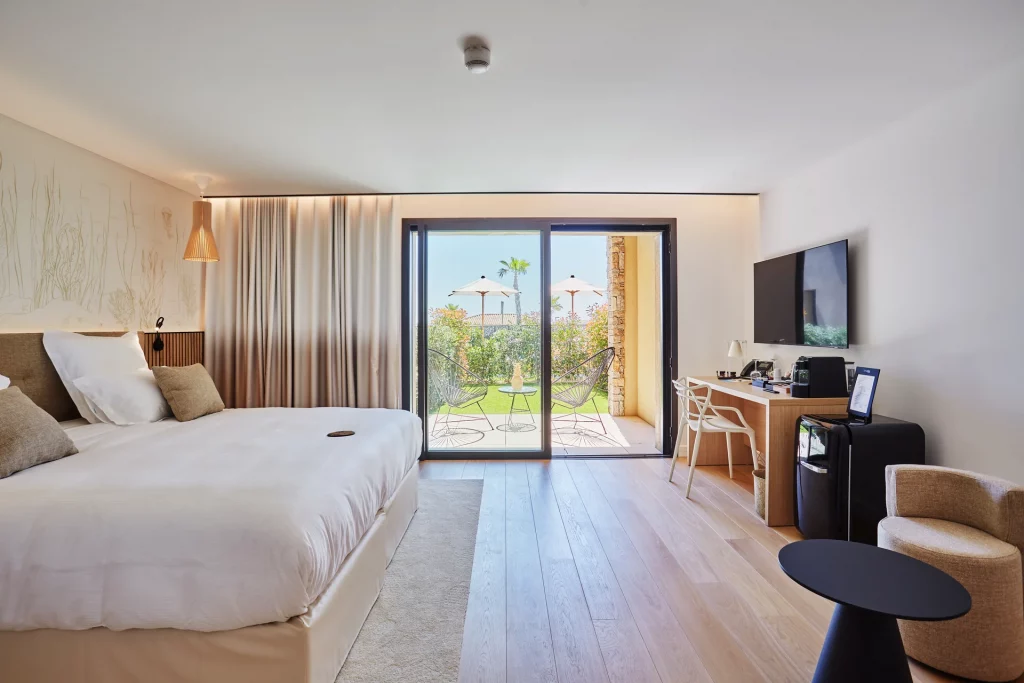 Eden Hotel Lounge chambre deluxe vue jardin Sainte Maxime